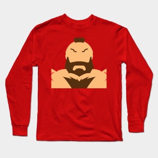 Zangief Vector Long Sleeve T-Shirt